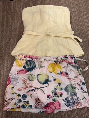 Abercrombie Linen Skort